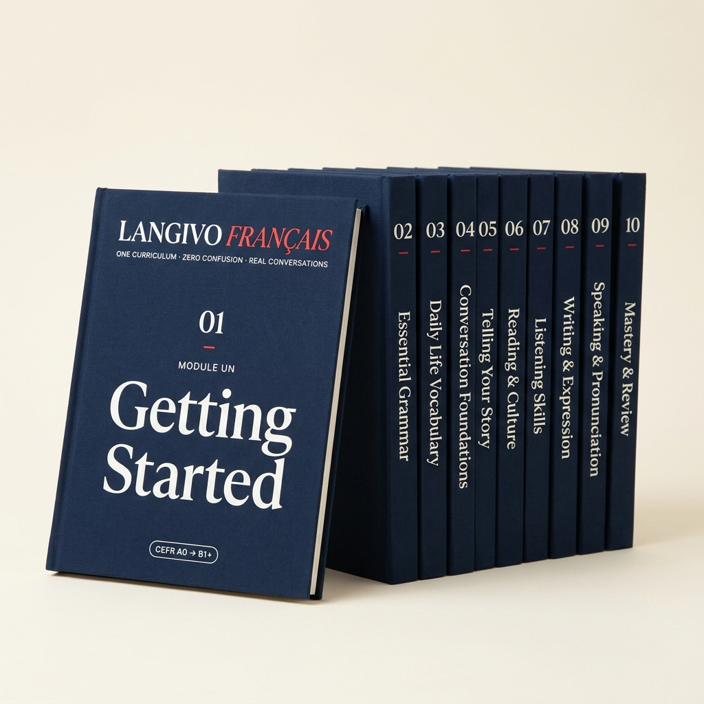 Langivo Complete French Learning System + Extra Exercises